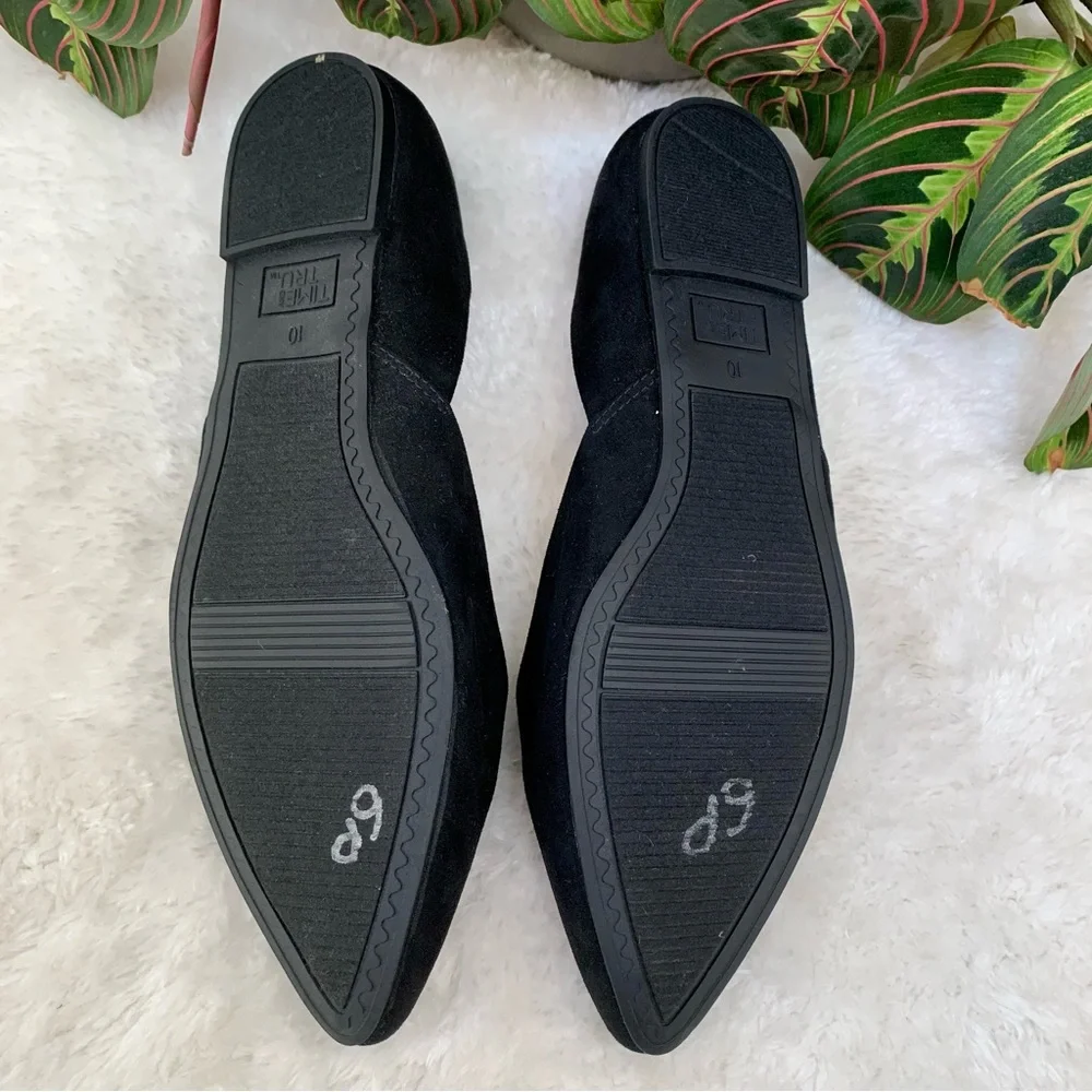 🌸2/$20 NWT Time and Tru Black D’Orsey Flats - Picture 12 of 16